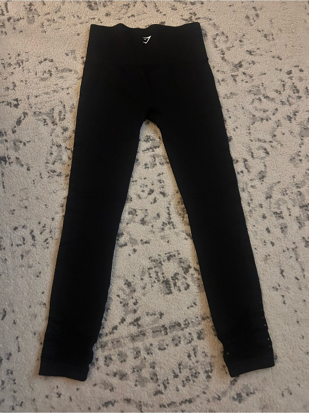 Gymshark Black High-Waist Active Leggings size small